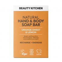 Beauty Kitchen Natural Hand & Body Soap Bar - Orange Sweet & Lemon - 100g