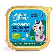 Edgard & Cooper Salmon and Chicken Pate for Adult Cats - 85g