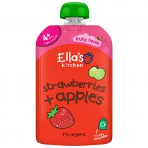 Ella's Kitchen Strawberries and Apple Puree - 120g