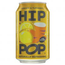 Hip Pop Ginger & Turmeric - 330ml