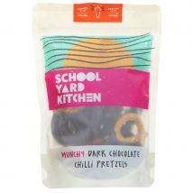 School Yard Kitchen Dark Chocolate Chilli Pretzels - 130g