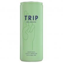 Trip CBD Infused Drink - Lemon & Basil - 250ml
