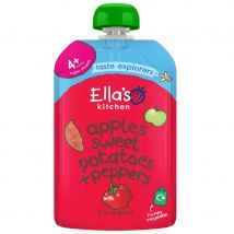 Ella's Kitchen Red Pepper  Sweet Potatoes and Pepper Puree - 120g - BBD 31/05/2026