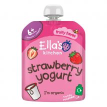 Ella's Kitchen Greek Yoghurt and Strawberry - 90g