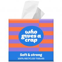 Who Gives a Crap Soft & Strong Facial Tissues - Box of 56