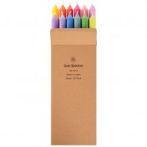 Ian Snow Dawn 'til Dusk Set of 12 Dinner Candles