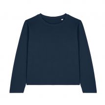 Organic Cotton Navy Long Sleeve T-Shirt