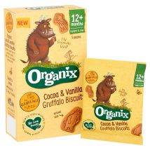 Organix Cocoa & Vanilla Gruffalo Biscuits - Pack of 5 - 20g