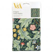Leicester Wallpaper Organic Cotton Napkins - Set of 4