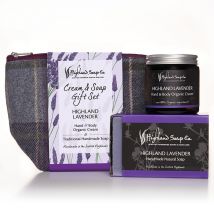 Highland Lavender Cream & Soap Gift Set