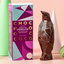 Chococo 72% Dark Chocolate Festive Penguin - 120g