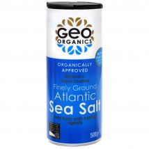 Geo Organics Atlantic Finely Ground Sea Salt - 500g