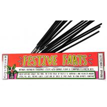 Go La La Festive Farts Incense Sticks - Orange  Clove & Cinnamon - Pack of 15