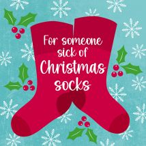 Transform Trade Gift For Life - For Someone Sick of Christmas Socks
