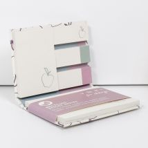 VENT for Change Orchard Organic Apple Waste Sticky Notes Pad - Pink
