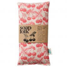 Soap Folk Cherry Stone Hot & Cold Pillow