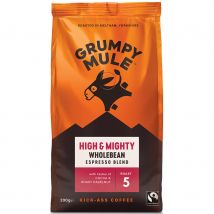 Grumpy Mule Fairtrade High & Mighty Coffee Beans - 200g