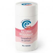Earth Conscious Natural Deodorant Stick - Grapefruit & Lemon - 90g