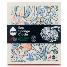 Seep Eco Sponge Cloths - The William Morris Spring Edit - Pack of 4