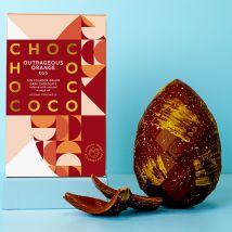 Chococo 72% Dark Chocolate Orange Egg - 175g