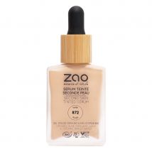 Zao Second Skin Tinted Serum - 872 Nude - 30ml