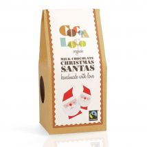 Cocoa Loco Milk Chocolate Santas - 100g