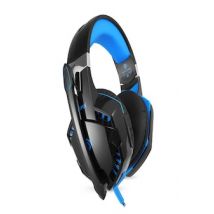 3.5mm Gaming Headset Mic LED Headphones Stereo Surround for PS3 PS4 Xbox ONE 360 Blue