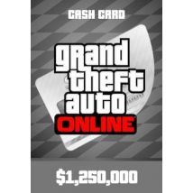 Grand Theft Auto Online: Great White Shark Cash Card Rockstar 1 250 000 PC Rockstar Key GLOBAL