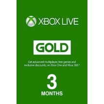 Xbox Live GOLD Subscription Card XBOX LIVE 3 Months - Xbox Live Key - GLOBAL