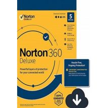 Norton 360 Deluxe - (5 Devices, 1 Year) - Symantec Key EUROPE