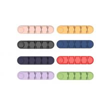 2-Pack Desktop Cable Organiser - 2 Sizes & 8 Colours