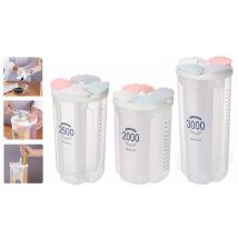 Multi-Compartment Food Storage Container - 4 Sizes