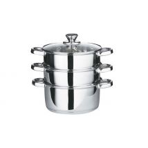 3-Piece Stainless Steel Steamer Set