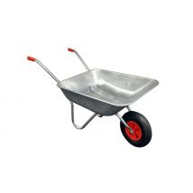 65L Heavy Duty Galvanised Steel Wheelbarrow