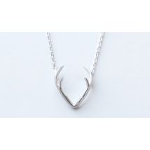Reindeer Antler Pendant Necklace - 2 Colours