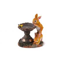 Solar Garden Bird Bath Animal Statue Light - 2 Designs