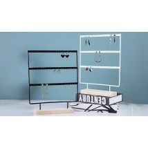 3 Tiered Metal Earring Organiser - 2 Colours