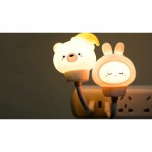 Animal USB Plug-In Remote Control Night Light - 4 Designs
