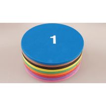 51-Piece Maths Fraction Counting Chips Set - 1, 2 or 3 Sets