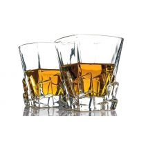 2x Iceberg Design Whiskey Cocktail Glasses