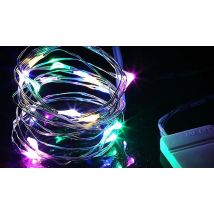 2, 4, 8 or 12 Battery Operated LED Fairy Lights - 3 Colours