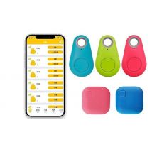 1, 2 or 3 GPS Tracker Key Ring - 5 Colours