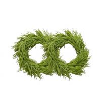 Green Christmas Norfolk Decoration - 2 Sizes