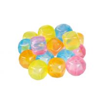 18-Piece Plastic Reusable Ice Cubes
