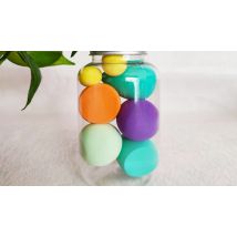 1 or 2-Pack of 7-Piece Makeup Sponge Sets - 6 Colours