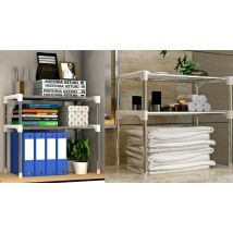 2 Tier Microwave Oven Rack Stand Shelf