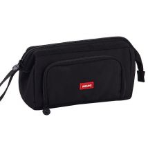 Large Multi-Compartment Pencil Case - 6 Colours