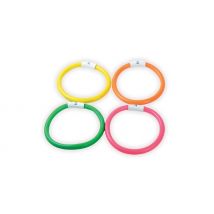 Set of 4 Dive Rings - Individually Coloured & Marked!