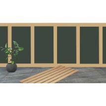 6-Piece DIY Paintable MDF Wall Panel Kit