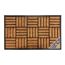 EDS Coco Coir Doormat with Non-Slip Rubber Backing - 1 to 4-Pack!